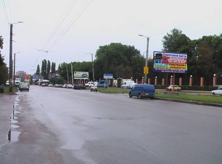 Білборд, Бігборд (Борд)  A у Кропивницький (Кіровоград) вул. Е.Тельнова, маг "Супутник" - автовокзал №2, парк Фото 1