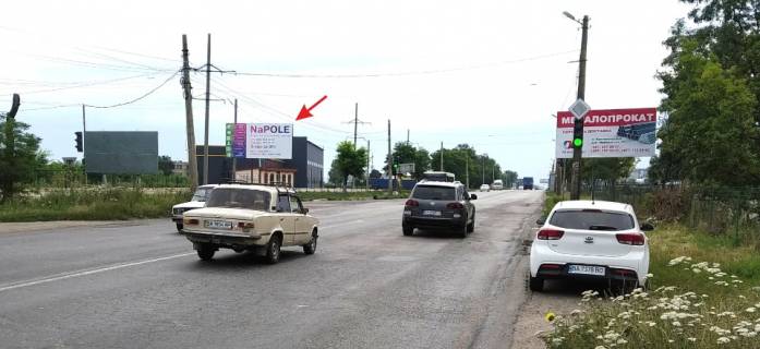 Билборд B в Кропивницкий (Кировоград), 3х6  вул. Виставкова, автосалон "Сузукі", в'їзд з Умані фото 1