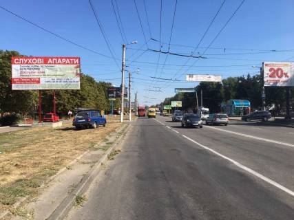 Білборд, Бігборд (Борд)  B у Кропивницький (Кіровоград), 3х6  вул. Е. Тельнова, "МаркетОпт", "Файно-маркет" Фото 1