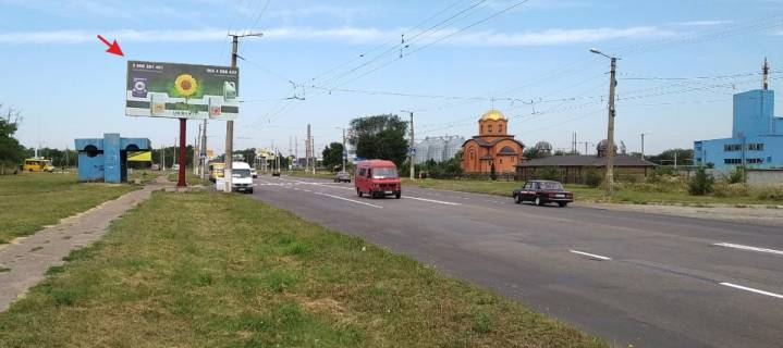 Билборд B в Кропивницкий (Кировоград), 3х6  просп Університетський, виїзд на Умань, АЗС "Shell" фото 1