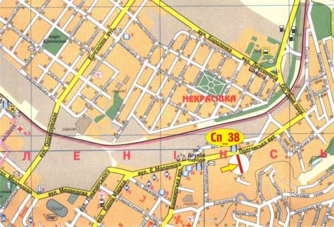 Билборд A в Кропивницкий (Кировоград), 3х6  вул. Полтавська, м-н "Брейн" схема