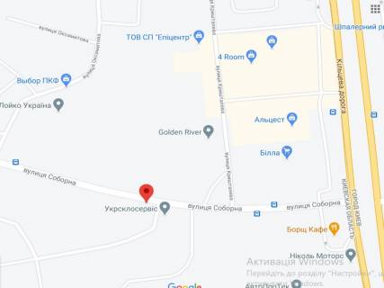 Билборд B в Петропавловской Борщаговке, 3x6  с. Петропавлівська Борщагівка, вул. Соборна 9, в сторону з Києва схема