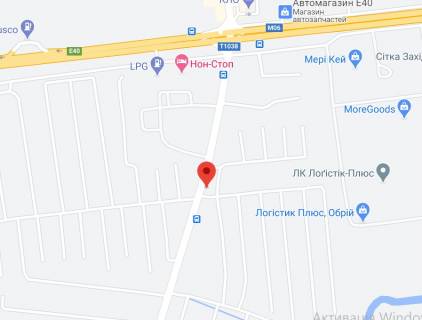 Билборд A в Стоянке, 3х6  с. Стоянка  (воЇн 2 ) схема