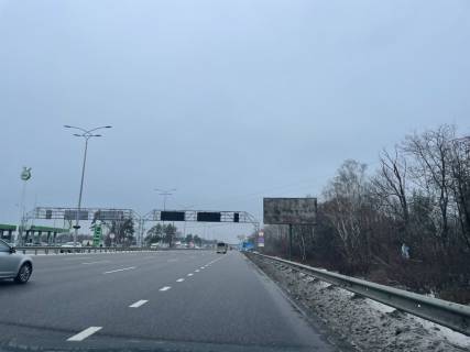 Билборд A в Счастливом, 3х6  Бориспільське шосе, за 300 м до повороту на Фоззі, в напрямку Києва фото 1