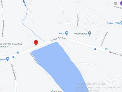 Білборд, Бігборд (Борд)  B у Петропавлівська Борщагівка, 3x6  с. Петропавлівська Борщагівка, вул. Соборна 16, біля Озера, рух в сторону Києва схема