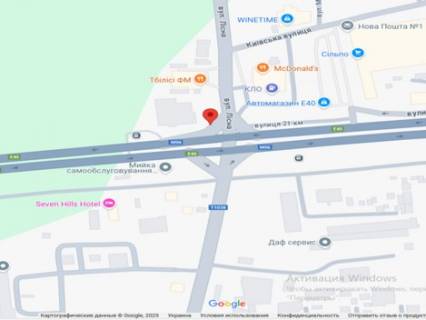 Видеоборд A в Стоянке, 3х6  с. Стоянка вул 21-км Житомирське шосе, 1 (біля АТБ, Сільпо, Макдональз) - 574909 схема