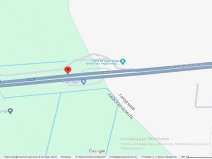 Билборд A в Київських трасах, 3х6  Київ - Житомир, Стоянка, напроти  АЗС Авантаж, в напрямку Житомира схема