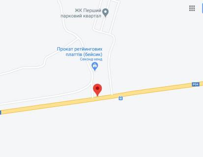 Білборд, Бігборд (Борд)  A у Білогородці, 3х6  с. Білогородка траса Київ - Бишів  ,виїзд з ЖК Перша паркова схема