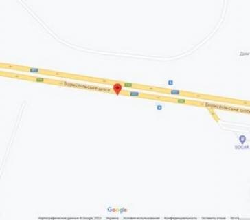 Билборд B в Киеве, 3х6  Бориспільське шосе, 28+450 право схема