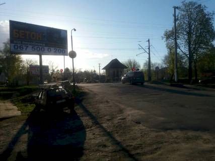Билборд B в Боярке, 3х6  м. Боярка ЖД переїзд. фото 1