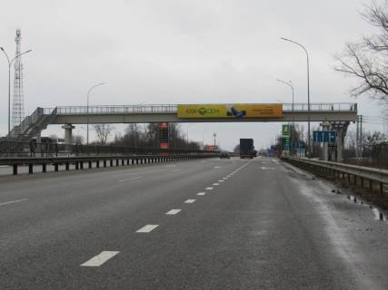 Нестандарт A у Іванків, 2х16  М-03 траса Київ-Харків 45+300 км, Перший від Борисполя, с. Іванків, зупинка, АЗС Веста, АЗС ОККО , гол. офіс DKC, напрямок - в Київ Фото 1