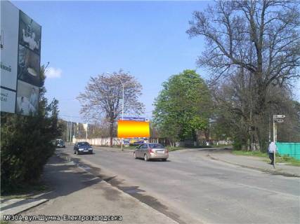 Билборд A в Ужгороде вул.Шумна -Електрозаводська(перехрестя), АЗС, Готель Унгварський, напрям-вул.Другетів фото 1