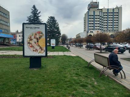 Ситилайт A в Каменец-Подольском, 1.2х1.8  вул. Соборна фото 1