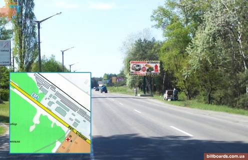 Билборд A в Горишние Плавни (Комсомольск) ул. Строна(Район базы ОРСа, дорога на Кременчуг через трик. фабрику) фото 1