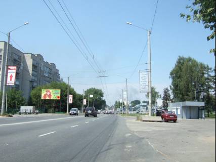 Билборд B в Хмельницком, 6х3  пр.Миру - Старокостянтинівське шосе (меморіал слави). неподалік: супермаркет Сільпо фото 1