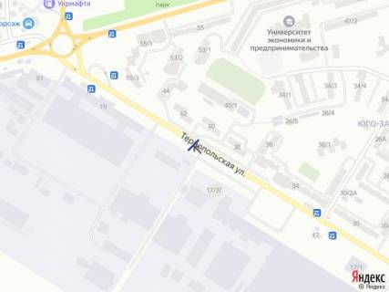Билборд B в Хмельницком, 6х3  вул. Тернопільська (Катіон) схема