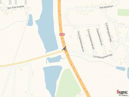 Билборд A в - (-), A1  вул. Камянецька. Ружична Виїзд схема