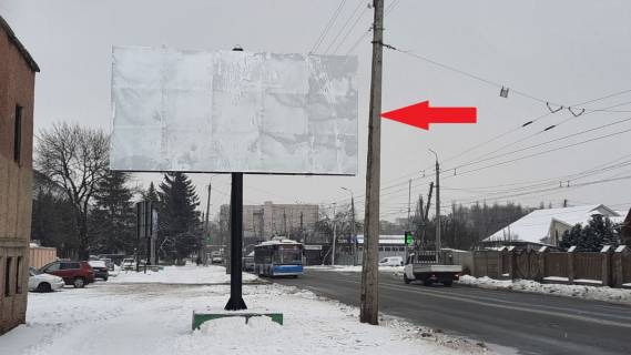Билборд B в Хмельницком, 6х3  вул. Курчатова - Зенітна фото 1