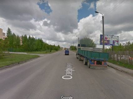 Билборд A в Хмельницком Вул. Озерна. П. Мирного фото 1