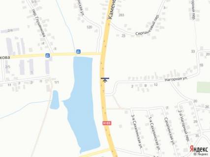 Билборд A в Хмельницком, 6х3  Ружична, озеро схема