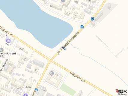 Билборд B в Хмельницком, 6х3  вул. П Мирного. Озерная схема