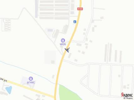 Билборд A в Хмельницком, 5х2,5  Староконстянтинівське шосе схема