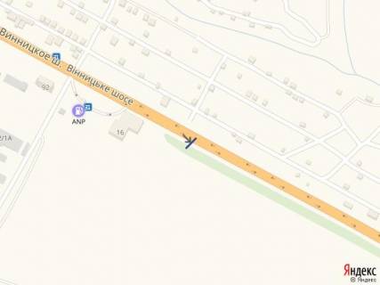 Билборд A в Хмельницком, 6х3  Вінницьке шосе схема