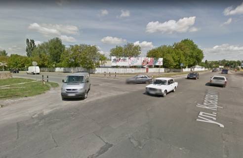 Билборд A в Хмельницком, 6х3  вул. Красовського. Дубове. Обл Лікарня фото 1