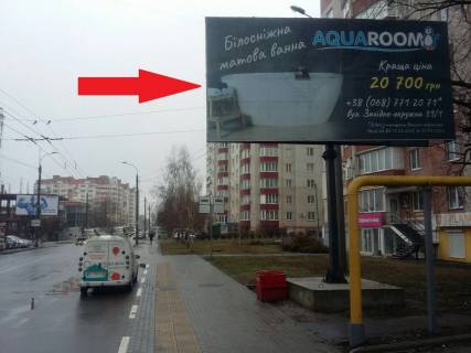 Билборд A в Хмельницком, 6х3  вул. Зарічанська-34(Сільпо) фото 1