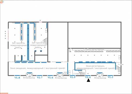 Нестандарт A в Львове Фасад терміналу схема
