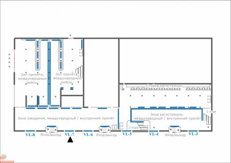 Нестандарт A в Львове Фасад терміналу схема
