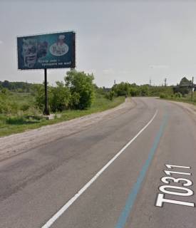 Билборд B в Ковеле, 6х3  вул.  Луцькій  (біля будинку № 23) фото 1