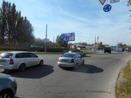 Білборд, Бігборд (Борд)  A у Запоріжжі вул.Дніпровська - Набережна магістраль (коло), ст.А Фото 1