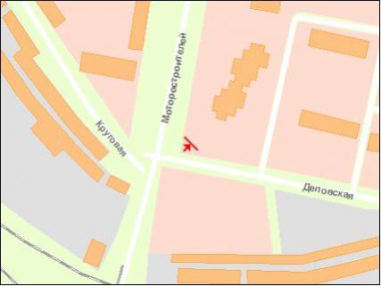 Билборд A в Запорожье Моторостроителей пр схема
