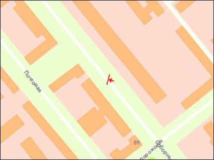 Сiтiлайт Р/П у Запоріжжі, 1.8x1.2  вул. Українська — вул. Запорізька схема