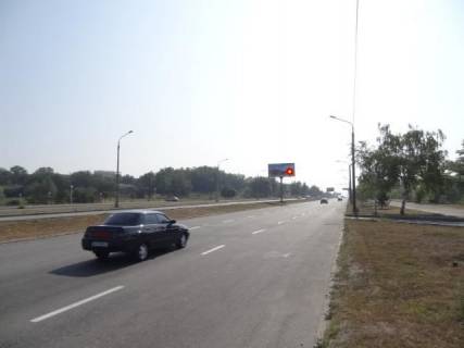 Билборд B в Запорожье Набережна магістраль - АЗС "ТНК" №24, ресторан "Орбіта", рух до вокзалу фото 1