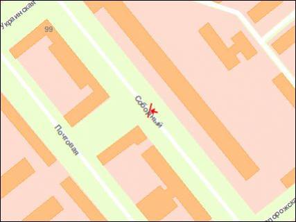 Сiтiлайт Р/П у Запоріжжі, 1.8x1.2  вул. Українська — вул. Запорізька схема