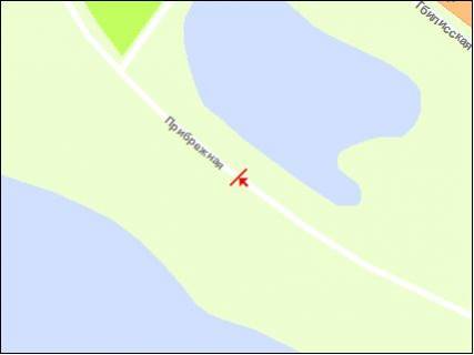 Білборд, Бігборд (Борд)  Р/П у Запоріжжі Набережна МАГІСТРАЛЬ - вул.Підбережна, Пішохідний міст, рух до порту схема