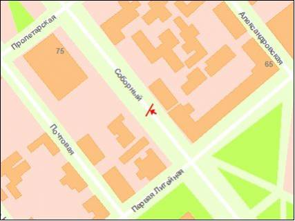 Сiтiлайт Р/П у Запоріжжі вул. Пролетарська - вул. Перша Ливарна схема