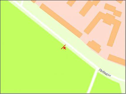 Білборд, Бігборд (Борд)  B у Запоріжжі Перемоги вул схема