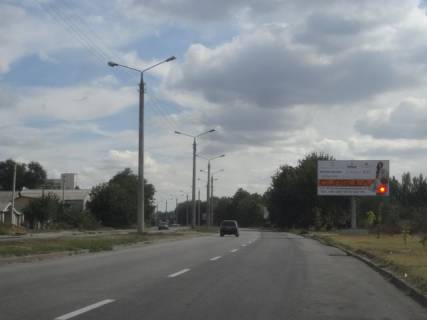 Білборд, Бігборд (Борд)  A у Запоріжжі вул.Тиражна, напрямок в місто, ст.А Фото 1