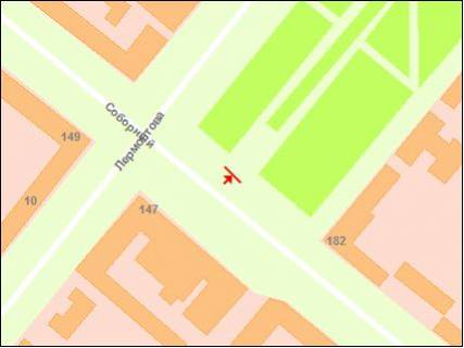 Призма A в Запорожье Соборный пр - 251810 схема