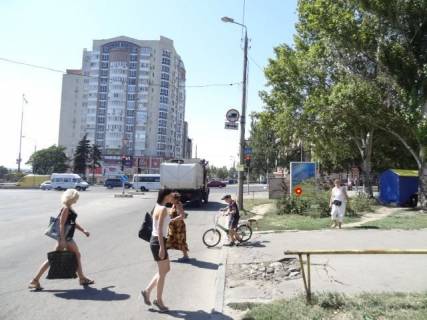 Ситилайт A в Запорожье, 1.8x1.2  пр. Соборний — вул. Донцова, ліворуч фото 1