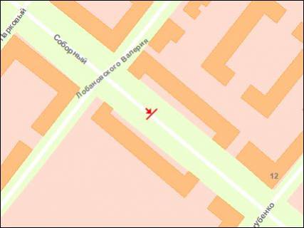 Сiтiлайт Р/П у Запоріжжі, 1.8x1.2  Соборний ін схема