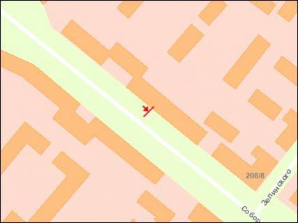 Сiтiлайт B у Запоріжжі, 1.8x1.2  Соборний ін схема