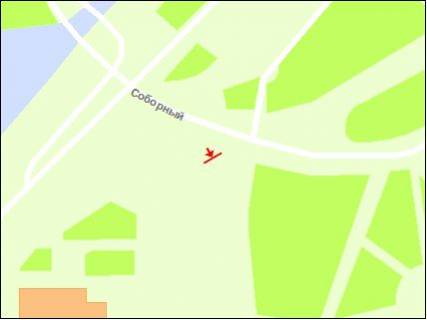 Билборд A в Запорожье вул.Б.Хмельницького — виїзд на ДніпроГЄС, напрямок в центр, ст.А схема