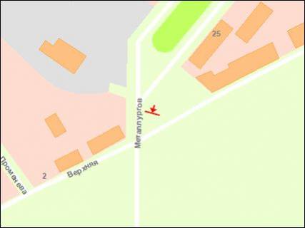 Білборд, Бігборд (Борд)  B у Запоріжжі пр.Металургів 21, ст.Б схема