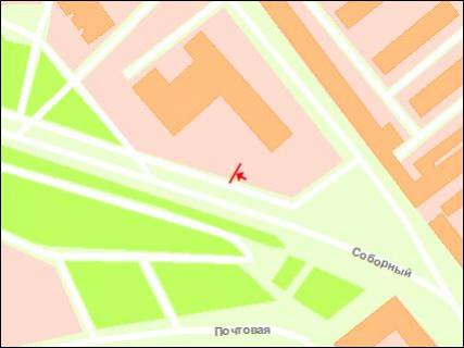 Призма A в Запорожье пр.Соборний 111/2 – дамба, ЗАГС , ст.А (призматрон) - 9027 схема