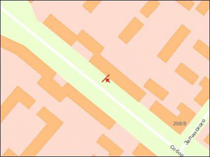 Ситилайт A в Запорожье, 1.8x1.2  пр. Соборний, 212, №2 схема