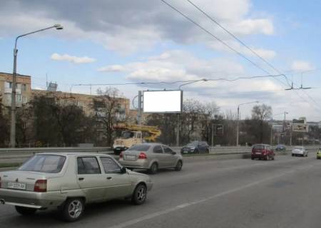 Білборд, Бігборд (Борд)  B у Запоріжжі пр.Соборний - дамба №4, рух до вокзалу, ст.Б Фото 1